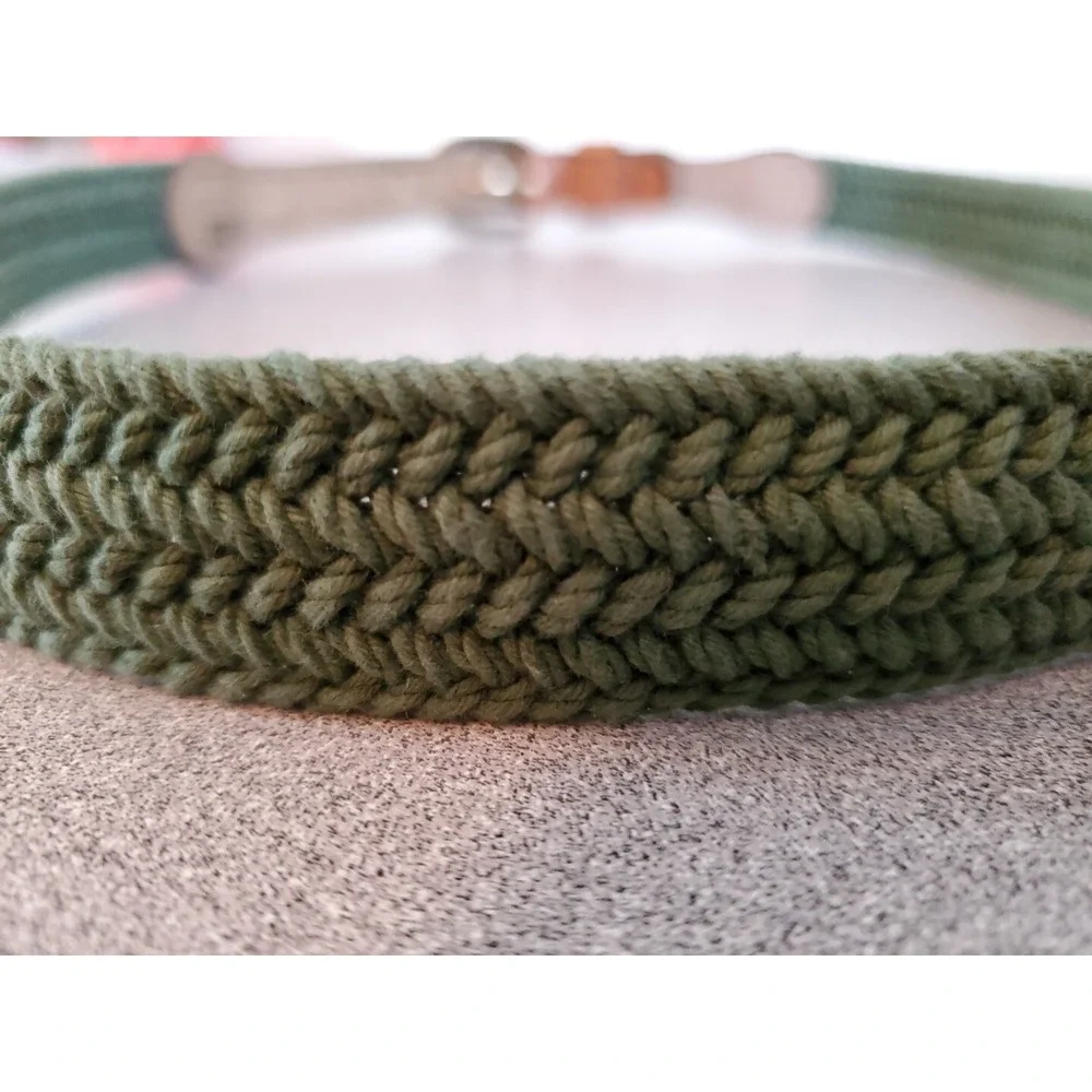 Rooster braided belt